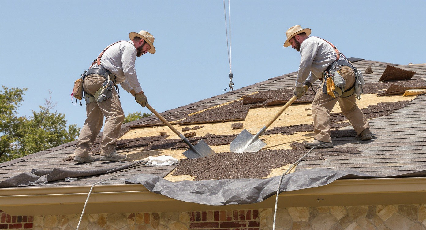 Roof replacement in San Antonio